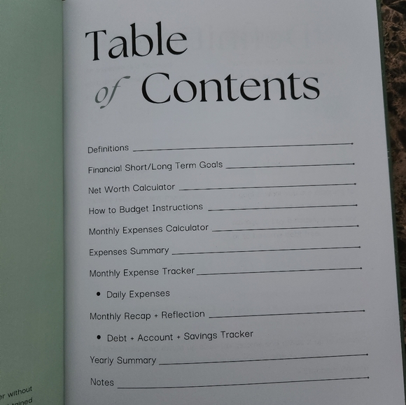 Budget Planner/Journal - Picture 2 of 6